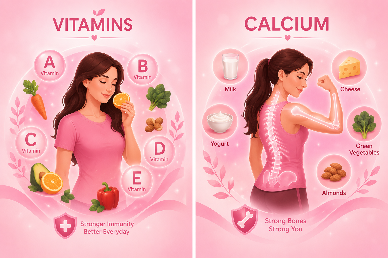 Vitamin and Calcium products